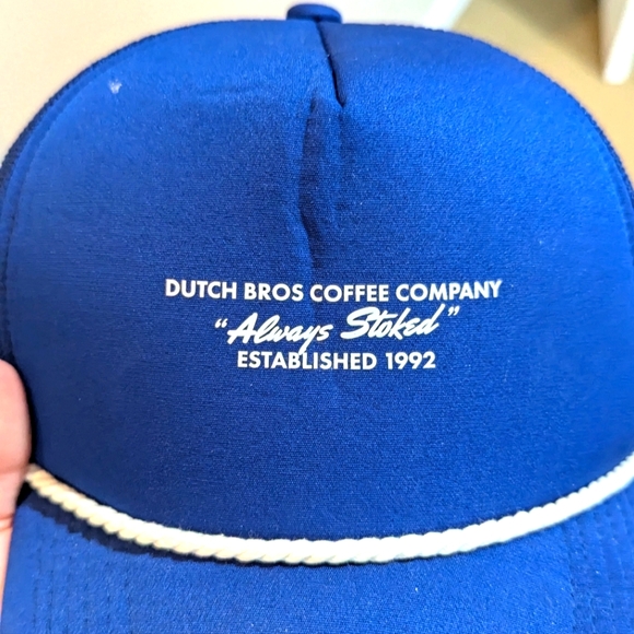 Blue Dutch Bros hat - Picture 3 of 5